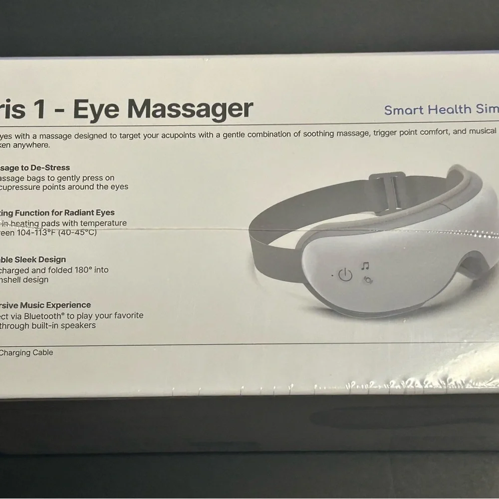 RENPHO Eyeris 1 Eye Massager with Heating & Bluetooth New
